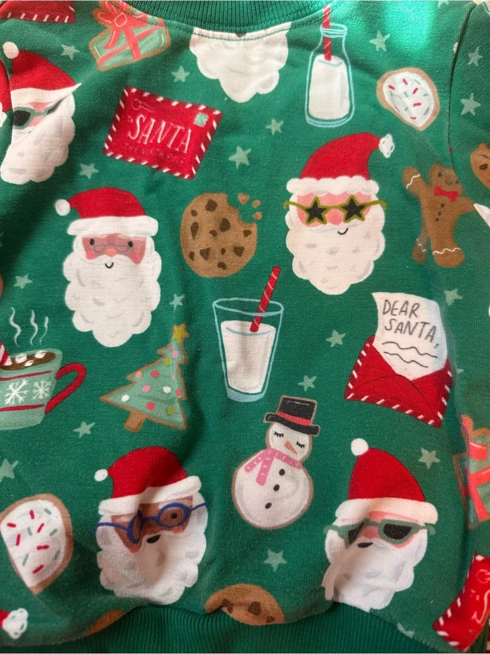 Little Sleepies festive green